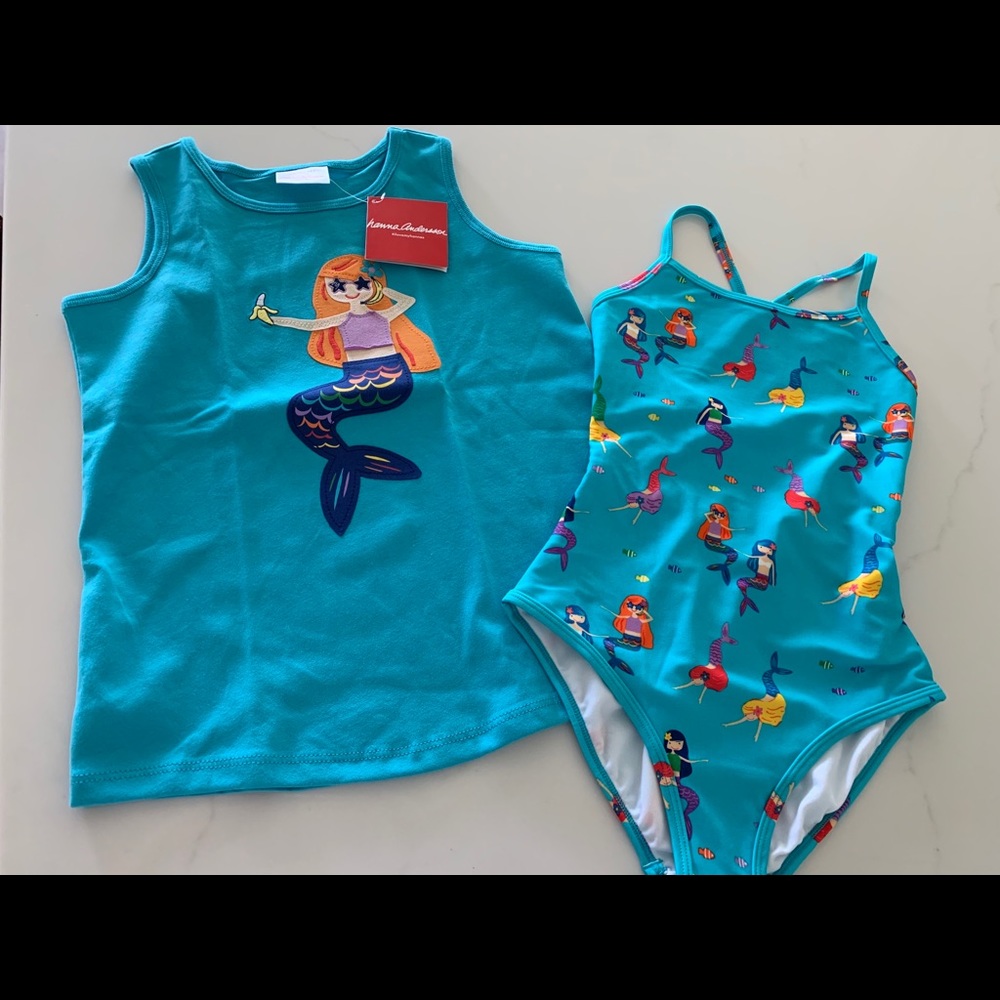 NWT Hanna Andersson Mermaid Fun